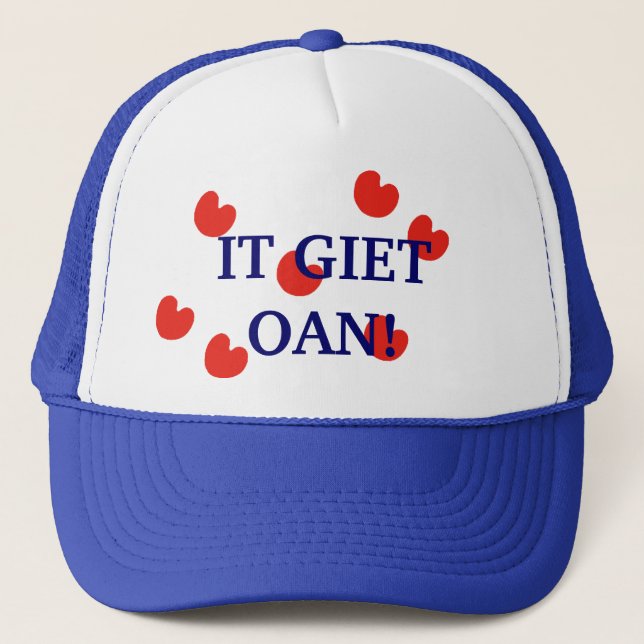 It Giet Oan! Fryslan Friesland Cap (Front)