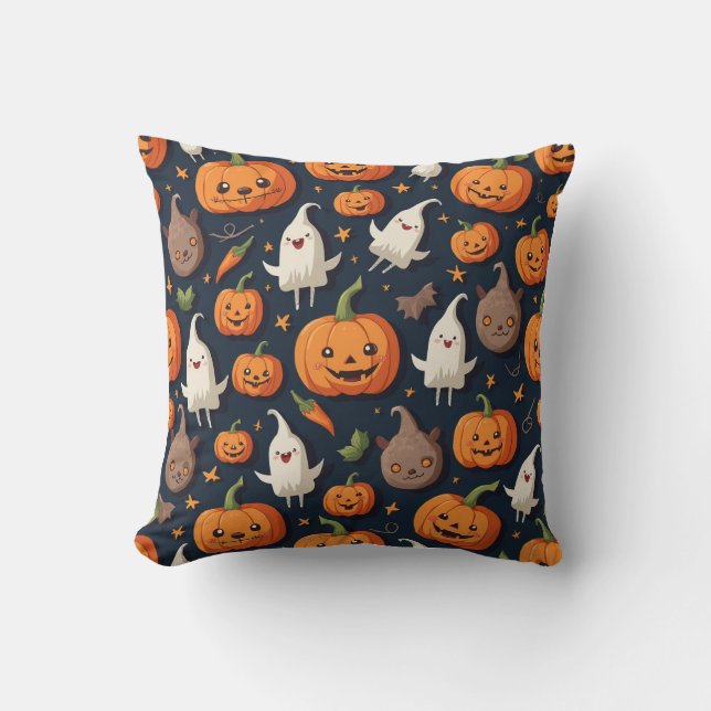  It gives you a happy Halloween. Cushion (Front)