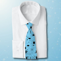 IT Guy Azur Blue Classic Circuit Board