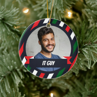 IT GUY -  Office Christmas Tree Ornament
