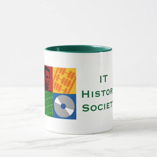 IT History Society 11oz. mug (original logo) (Center)