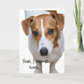 It Hurts Card