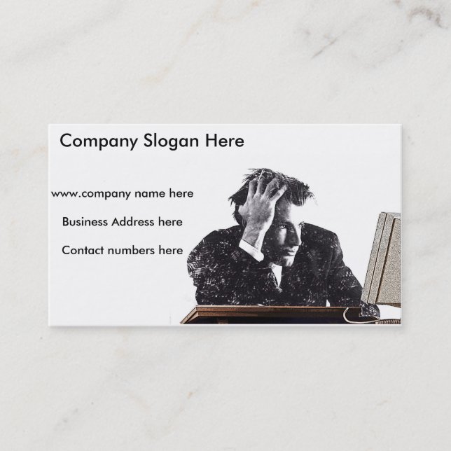 IT image for Business-Card Business Card (Front)