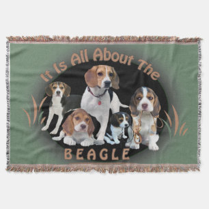 It is All About The Beagle Blanket