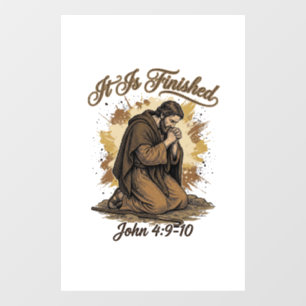 It Is Finished Bible Verse Vintage Christian Shirt