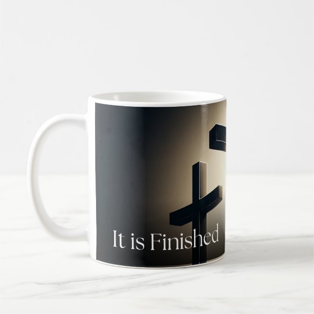 It is Finished Coffee Mug (Left)