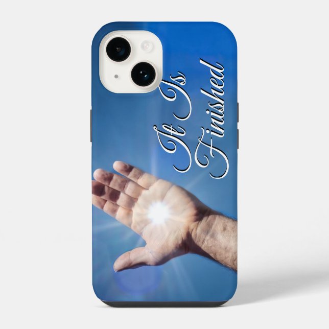 It Is Finished iPhone Case (Back)