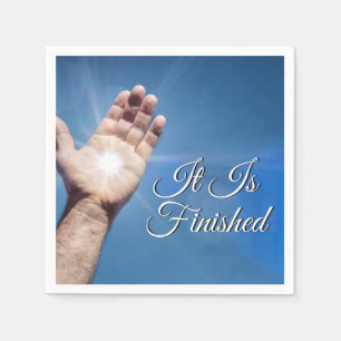 It Is Finished Napkin
