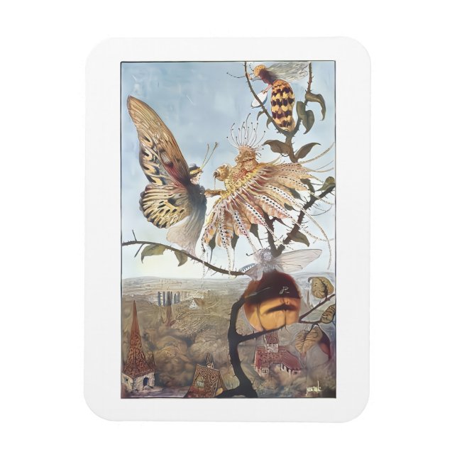 “It is indeed gone,” Murmured King Honey Magnet (Vertical)