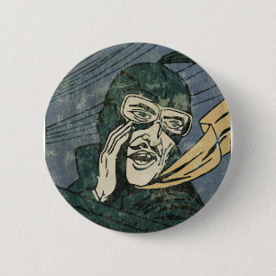It is secret! 6 cm round badge