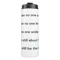 It Is Still For The Lord