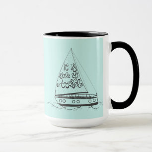 It Is Time To Travel Mug