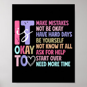 It Is To Positive Quotes Selfrespect Clothes Gift Poster