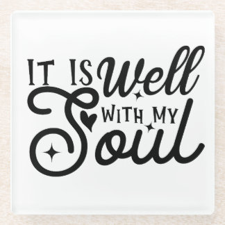 It is well.. glass coaster