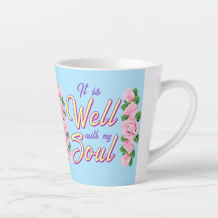 It Is Well Latte Mug