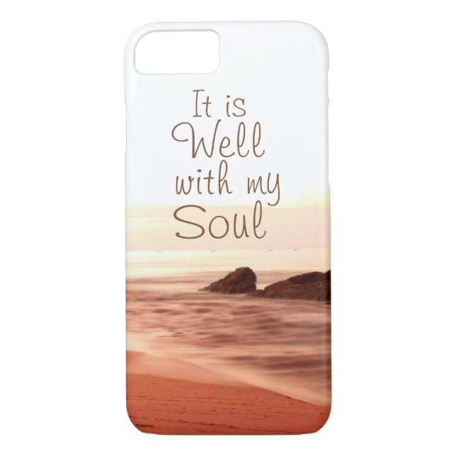 It is Well With My Soul, Beloved Hymn Case-Mate iPhone Case (Back)