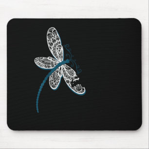 It Is Well With My Soul Dragonfly Chirtian Quote  Mouse Pad