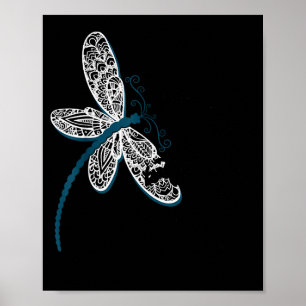 It Is Well With My Soul Dragonfly Chirtian Quote Poster