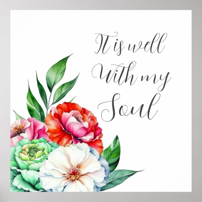 It Is Well With My Soul  Poster (Front)