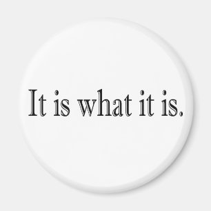 It Is What It Is Magnet