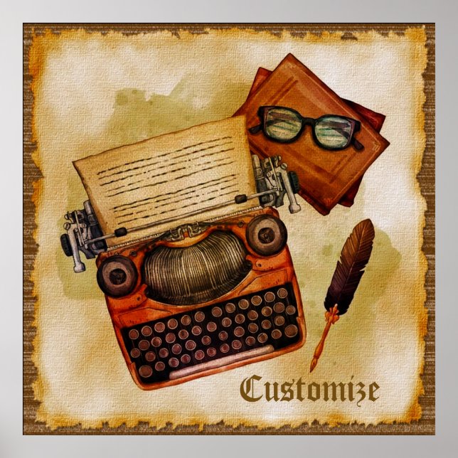 It Is Written Vintage Poster (Front)