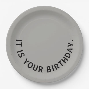 It is your birthday...with Dwight Schrute Plates