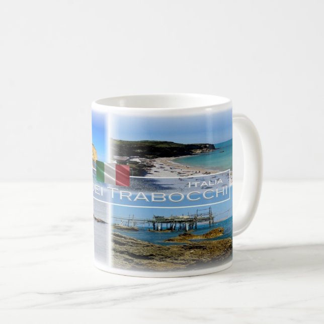 IT Italia - Abruzzo - Costa dei Trabocchi - Coffee Mug (Front Right)