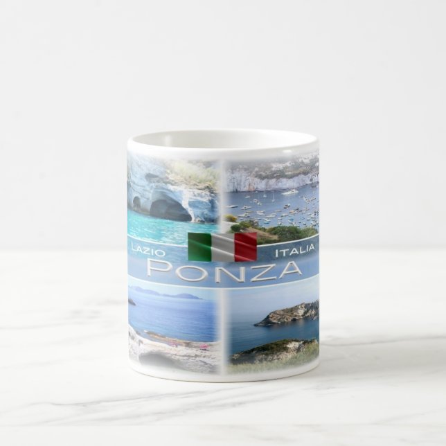 IT Italia - Lazio - Ponza - Coffee Mug (Center)