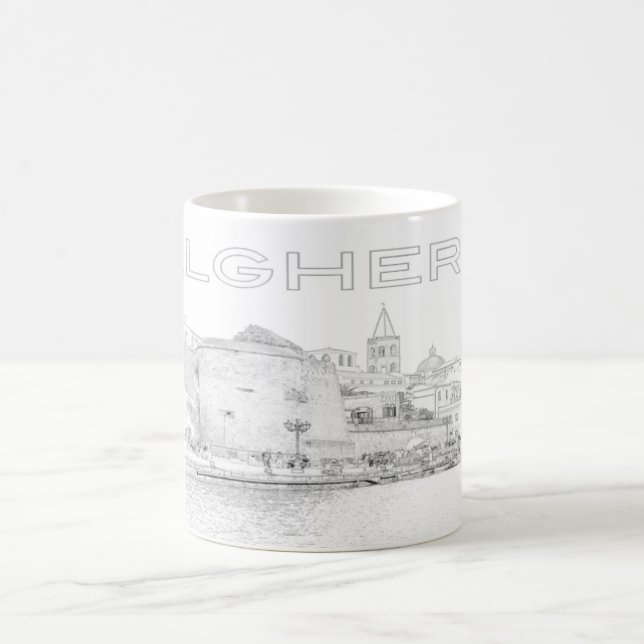 IT Italia - Sardinia - Alghero - Coffee Mug (Center)