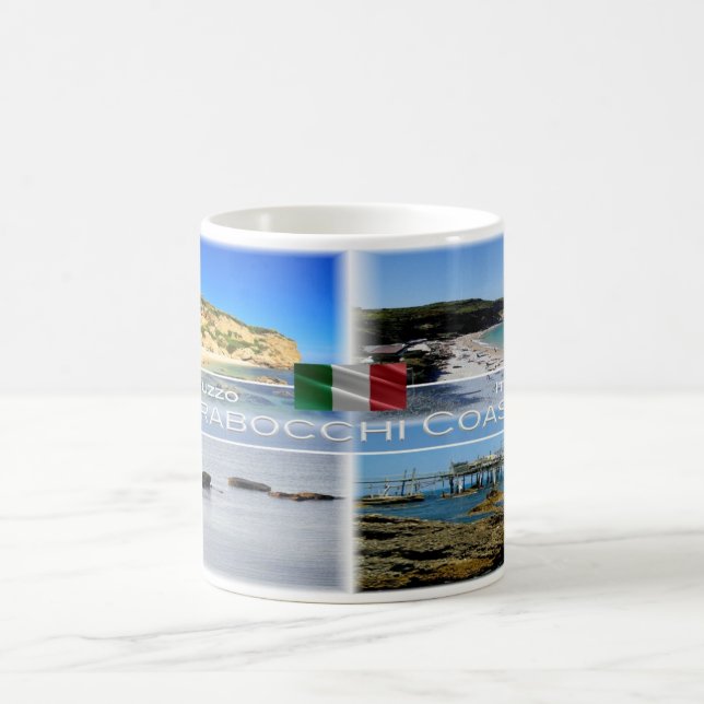 IT Italy - Abruzzo - Trabocchi Coast - Coffee Mug (Center)