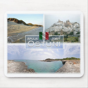 IT Italy - Apulia - Ostuni - Mouse Pad