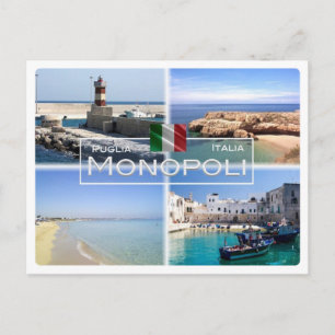 IT Italy - Apulia - Puglia - Monopoli - Postcard