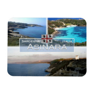 IT Italy - Asinara - Santa Teresa Gallura - Magnet