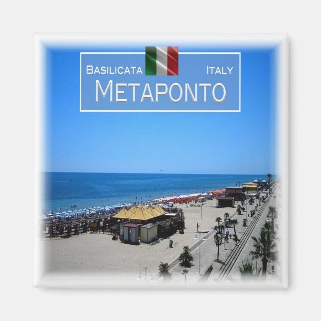IT Italy # Basilicata - Metaponto - Magnet (Front)