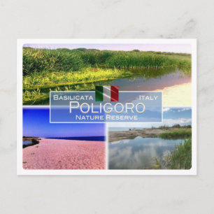 IT Italy - Basilicata - Pantano di Poligoro - Postcard