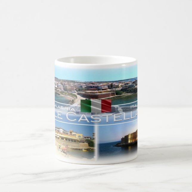 IT Italy - Calabria - Le Castella - Coffee Mug (Center)