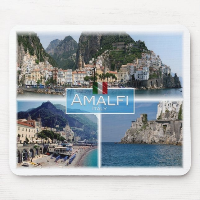 IT Italy - Campania - Amalfi - Mouse Pad (Front)