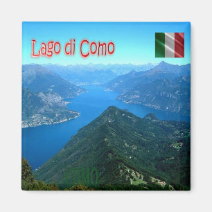 IT - Italy - Como - Lake seen from Monte San Primo Magnet