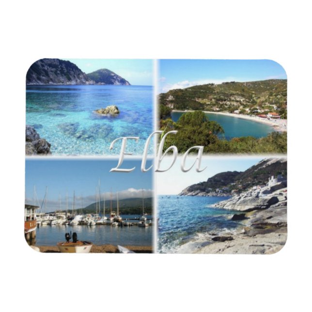 IT Italy - Elba - Magnet (Horizontal)