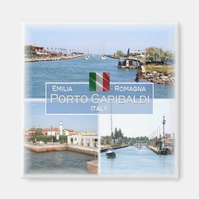 IT Italy # Emilia Romagna - Porto Garibaldi - Magnet (Front)