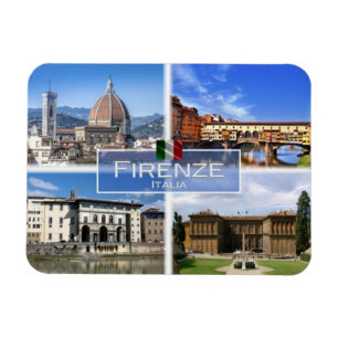 IT Italy -  Firenze Italia - Ponte Vecchio - Magnet