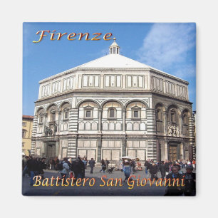 IT - Italy - Florence - Baptistery San Govanni Magnet