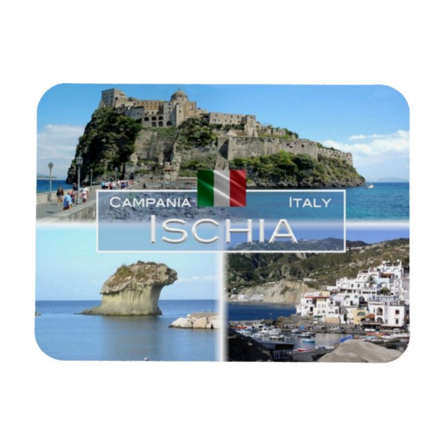 IT Italy - Ischia - Borgo Sant'Angelo - Magnet (Horizontal)
