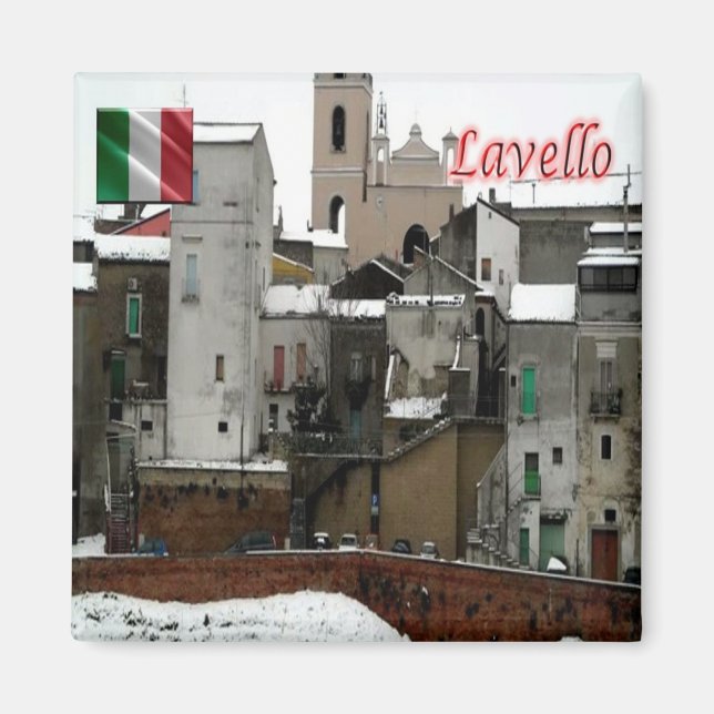 IT - Italy - Lavello - Old Town Magnet (Front)