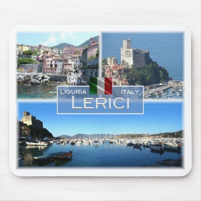 IT Italy - Liguria - Lerici - Mouse Pad (Front)