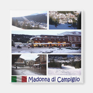 IT - Italy - Madonna di Campiglio - Collage Magnet