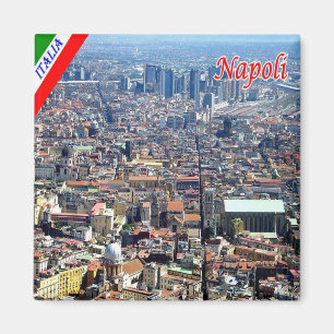 IT - Italy - Naples - Old Town Magnet