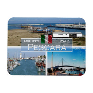 IT Italy - Pescara - The Sea Bridge -  - Magnet