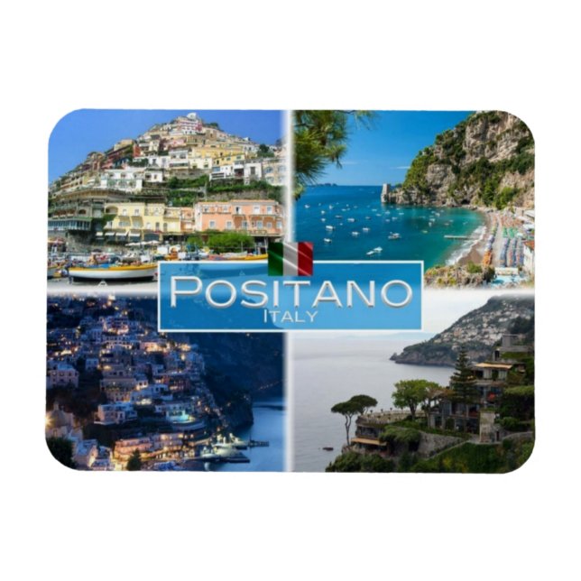 IT Italy - Positano - Magnet (Horizontal)