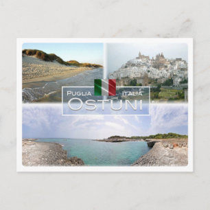IT Italy - Puglia - Apulia - Ostuni - Postcard